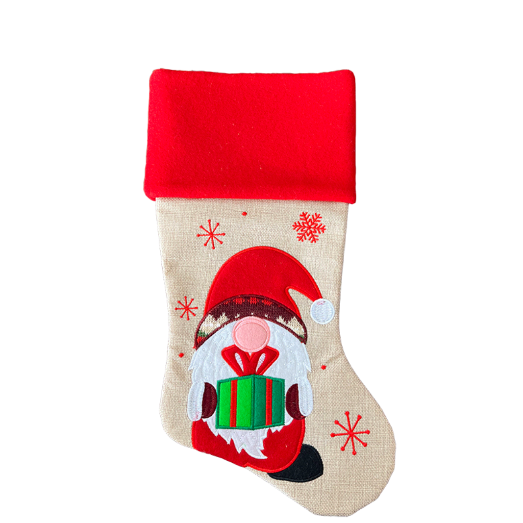 Embroidered Christmas Stockings